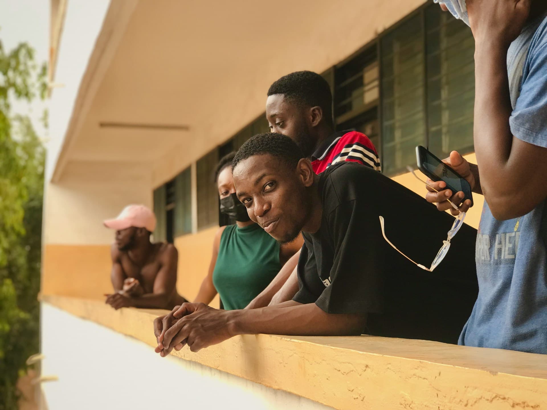 Young Africans at school, curious and engaged
